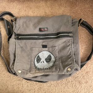 Nightmare Before Christmas Canvas Messenger Bag